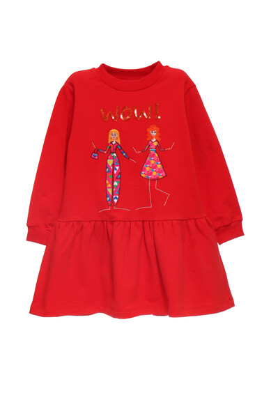 Agatha ruiz de la prada VESTIDO ROJO WOW En línea