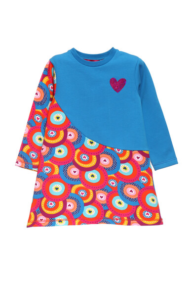 Agatha ruiz de la prada VESTIDO BUBBLES ONDA AZUL Ventas relámpago