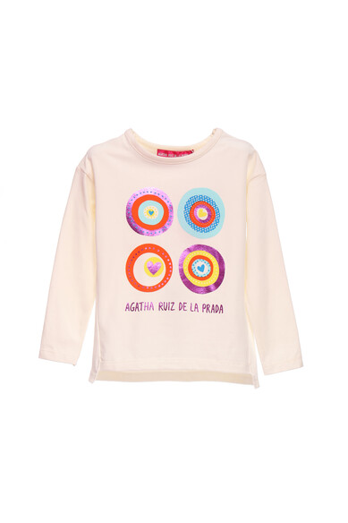 Agatha ruiz de la prada CAMISETA BLANCO 4 CIRCULOS Solo hoy