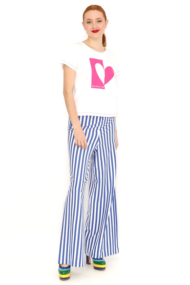 Agatha ruiz de la prada CAMISETA CORAZON CUADRO Rebajas
