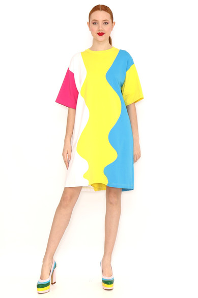 Agatha ruiz de la prada VESTIDO ONDAS COLORES Gran oferta
