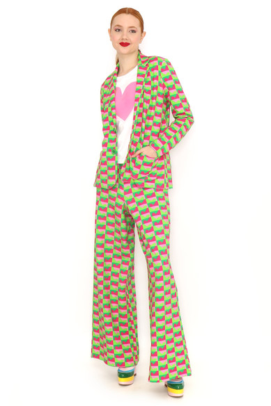 Agatha ruiz de la prada AMERICANA CORAZONES ROSAS VERDES Rebajas baratas