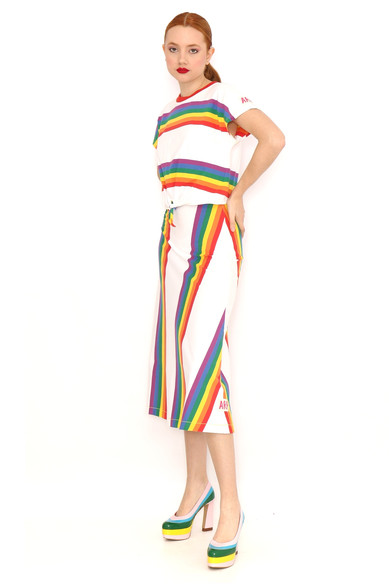 Agatha ruiz de la prada CAMISETA RAYAS COLORES Descuento