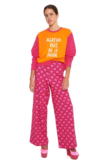 Agatha ruiz de la prada SUDADERA ARP NARANJA Mejor oferta