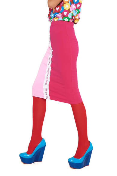 Agatha ruiz de la prada FALDA BICOLOR ROSA/FUCSIA COMPRAR AHORA