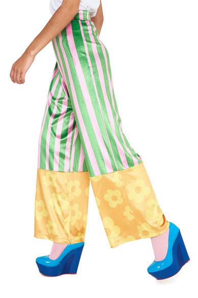 Agatha ruiz de la prada PANTALON RAYAS/FLORES Precio de fábrica