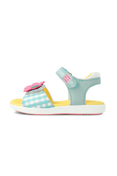 Agatha ruiz de la prada SANDALIA VICHY AZUL Solo queda un día