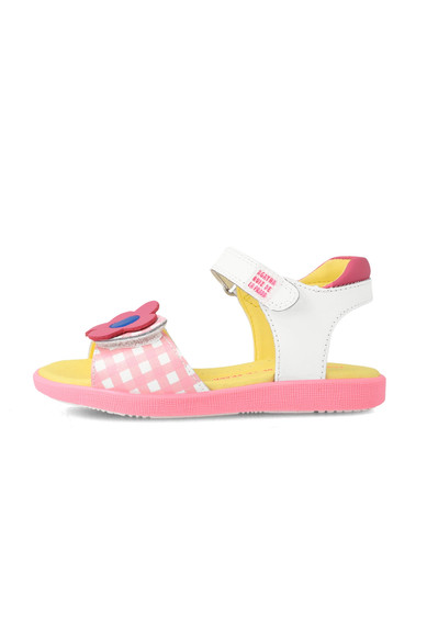Agatha ruiz de la prada SANDALIA VICHY BLANCO Superdescuento