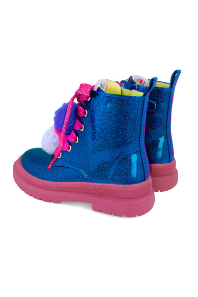 Agatha ruiz de la prada BOTIN GLITTER AZUL Liquidación