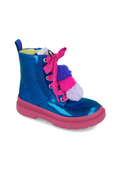 Agatha ruiz de la prada BOTIN GLITTER AZUL Liquidación