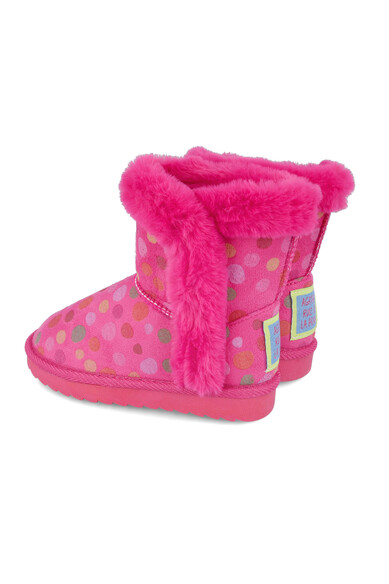 Agatha ruiz de la prada BOTA FUCSIA TOPOS COLORES Envío gratis