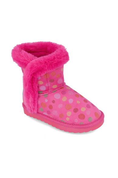 Agatha ruiz de la prada BOTA FUCSIA TOPOS COLORES Envío gratis
