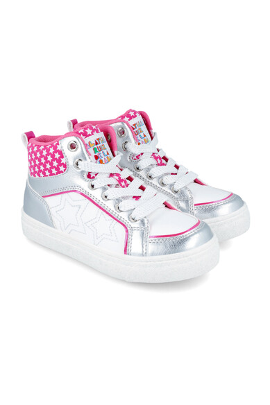 Agatha ruiz de la prada BOTIN ESTRELLAS BLANCO