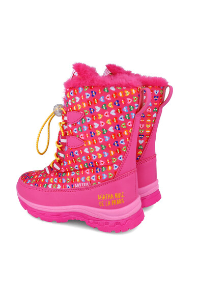 Agatha ruiz de la prada BOTA APRES-SKI ESTAMPADAS FUCSIA Últimos 2 días