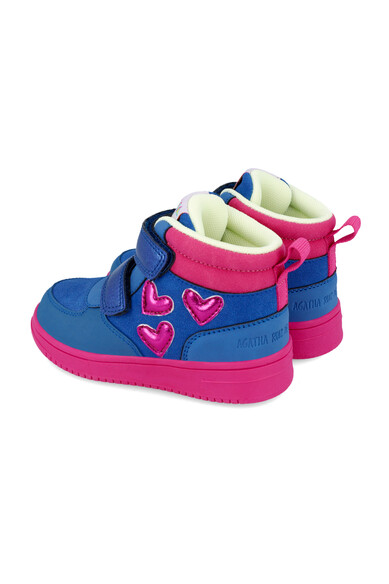 Agatha ruiz de la prada BOTIN CORAZONES AZUL Promoción trimestral