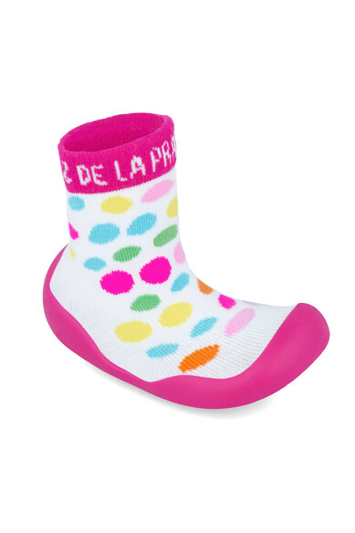 Agatha ruiz de la prada CALCETIN LYCRA TOPOS COLORES Solo queda un día