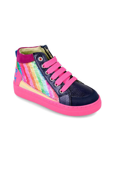 Agatha ruiz de la prada BOTIN ARCOIRIS AZULES Grandes descuentos
