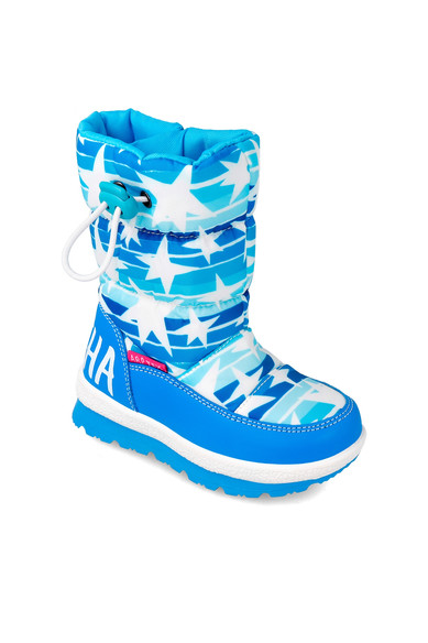 Agatha ruiz de la prada BOTA APRESKI ESTRELLAS AZUL Liquidación