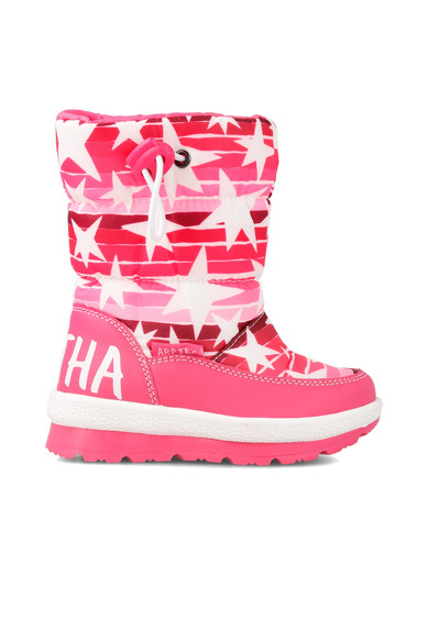 Agatha ruiz de la prada BOTA APRESKI ESTRELLAS FUCSIA Tienda de fábrica