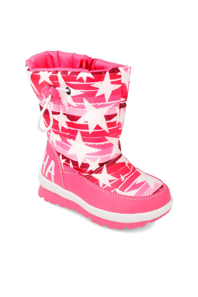 Agatha ruiz de la prada BOTA APRESKI ESTRELLAS FUCSIA Tienda de fábrica