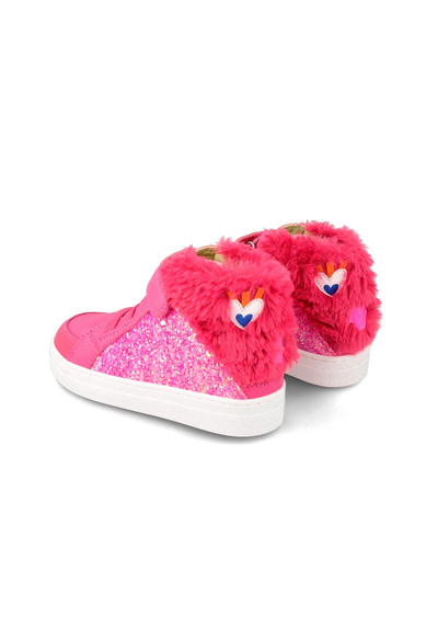 Agatha ruiz de la prada BOTIN GLITTER PELO FUCSIA Descuentos del mes