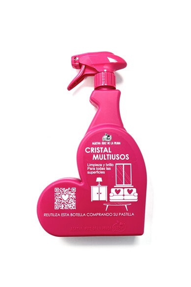 Agatha ruiz de la prada BOTELLA ECOBEL CRISTAL MULTIUSOS Ofertas especiales