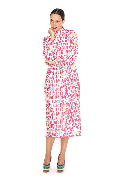 Agatha ruiz de la prada FALDA PLISADA LETRAS Ventas relámpago