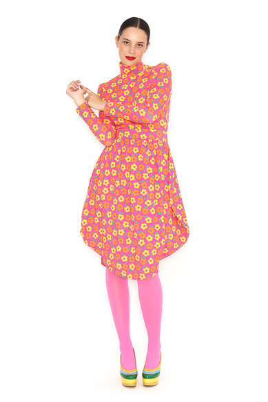 Agatha ruiz de la prada FALDA CIRCULO FLORES Liquidación