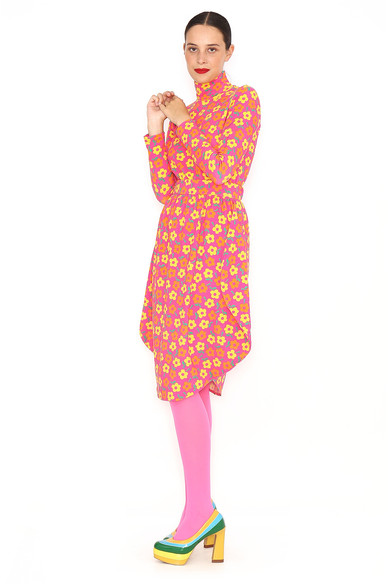 Agatha ruiz de la prada FALDA CIRCULO FLORES Liquidación