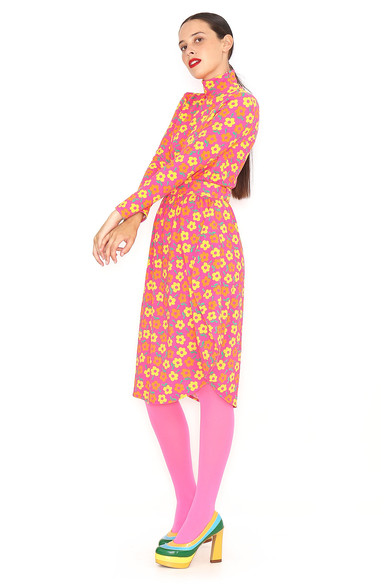 Agatha ruiz de la prada FALDA CIRCULO FLORES Liquidación