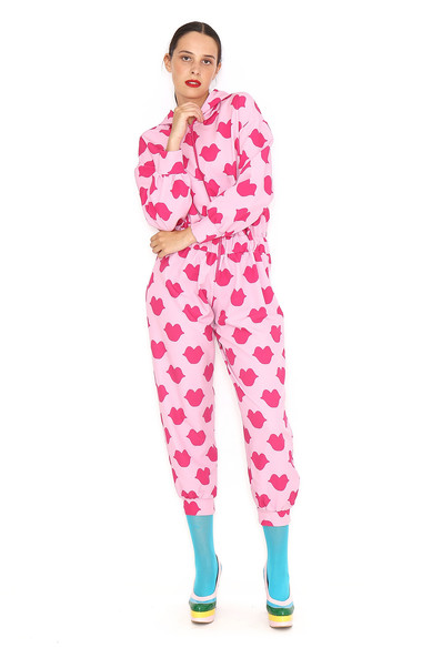 Agatha ruiz de la prada MONO CAPUCHA BESOS Rebajas online