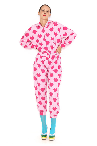Agatha ruiz de la prada MONO CAPUCHA BESOS Rebajas online
