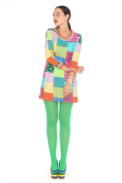 Agatha ruiz de la prada VESTIDO MUTICOLOR PATCHWORK Rebajas top
