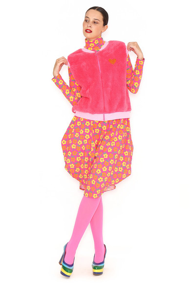Agatha ruiz de la prada CHALECO PELUCHE FUCSIA Últimos 3 días