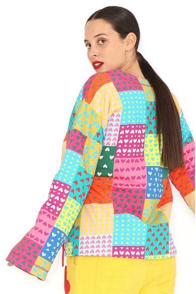 Agatha ruiz de la prada KIMONO PATCHWORK MULTICOLOR Último día