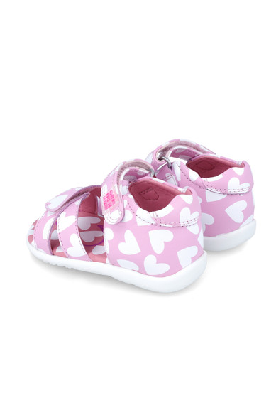Agatha ruiz de la prada SANDALIA ROSA CORAZONES BLANCOS Precio de fábrica