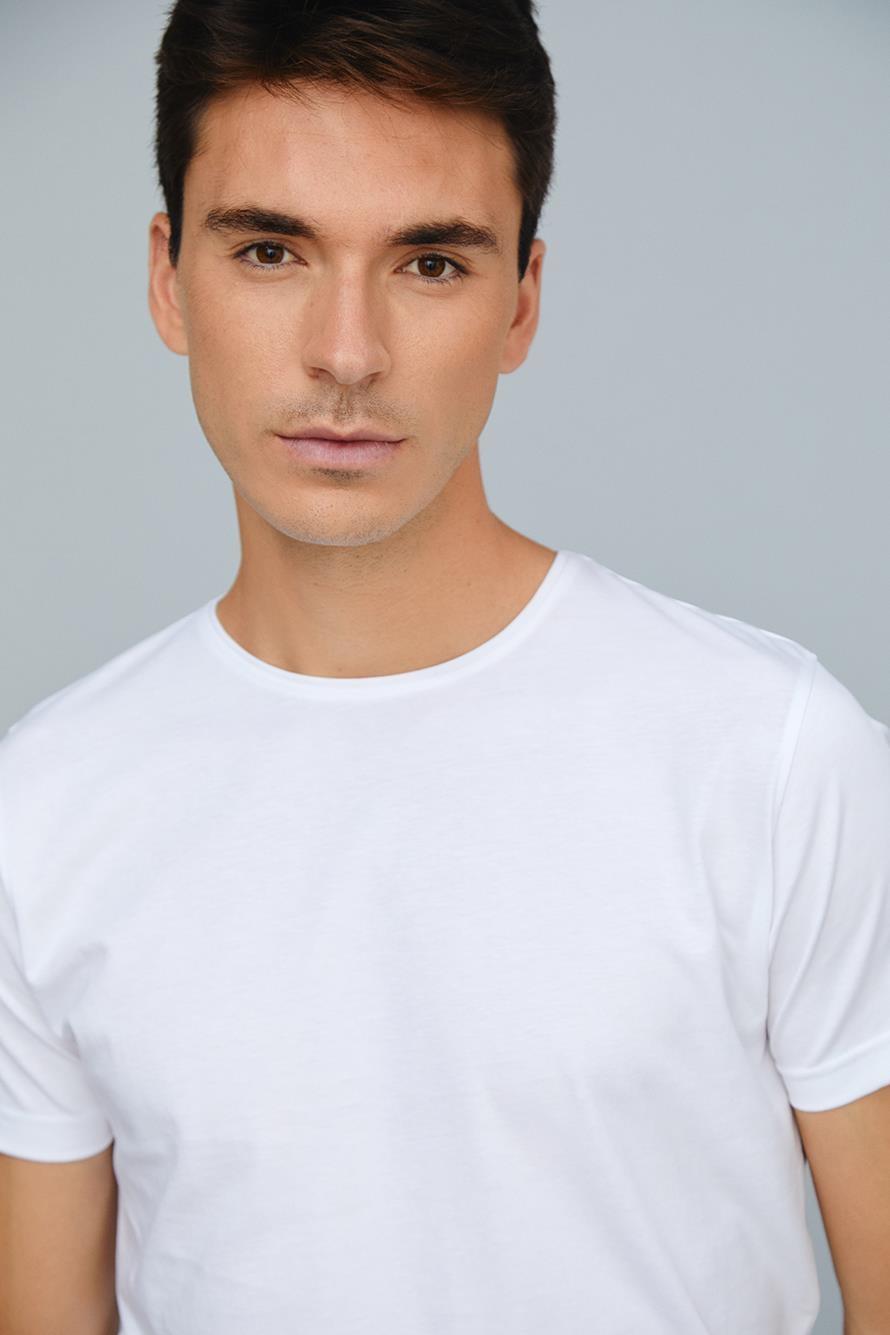 Antonio miro CAMISETA BÁSICA MANGA CORTA Liquidación