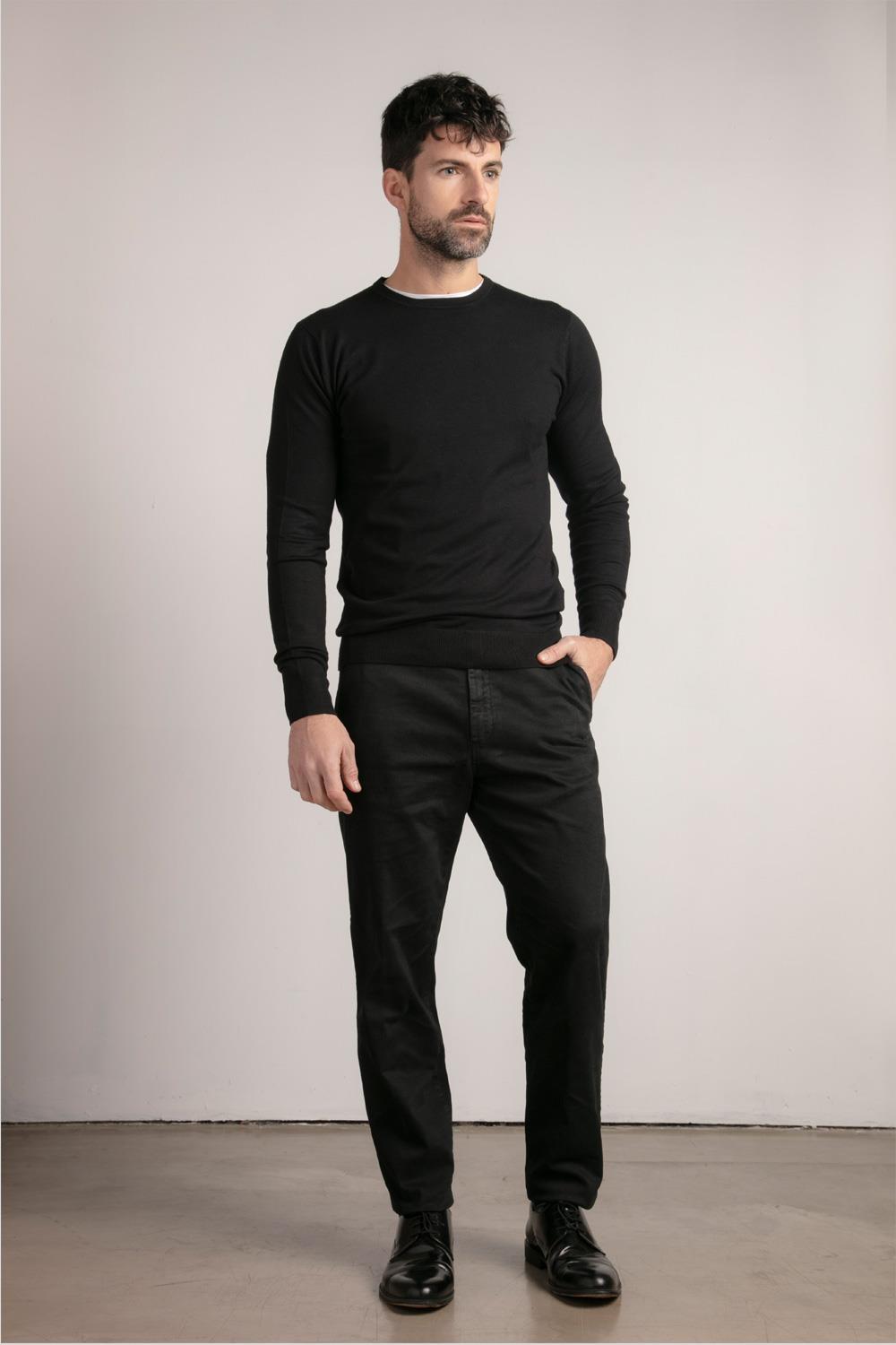 Antonio miro Pantalón chino elástico Ofertas de temporada