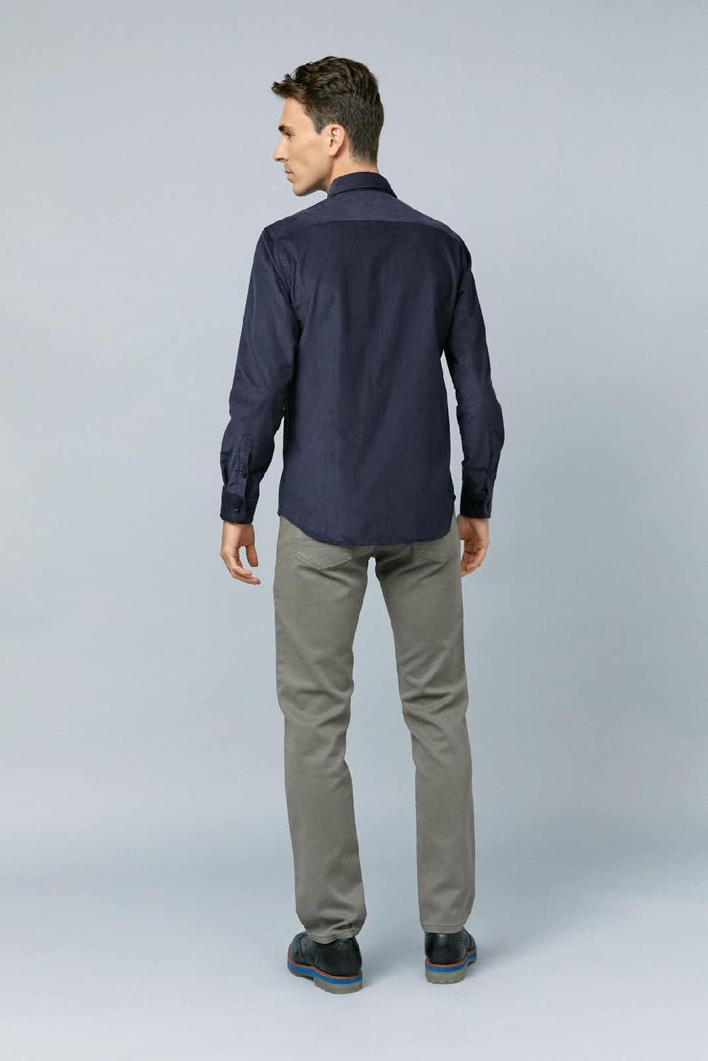 Antonio miro CAMISA BOLSILLO MARINO Outlet online