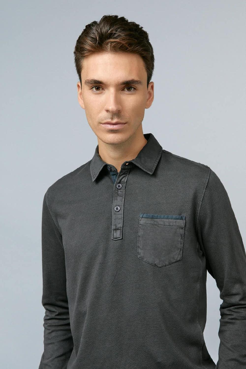 Antonio miro POLO ESTRUCTURA DELANTERO DETALLES CONTRASTE Rebajas baratas