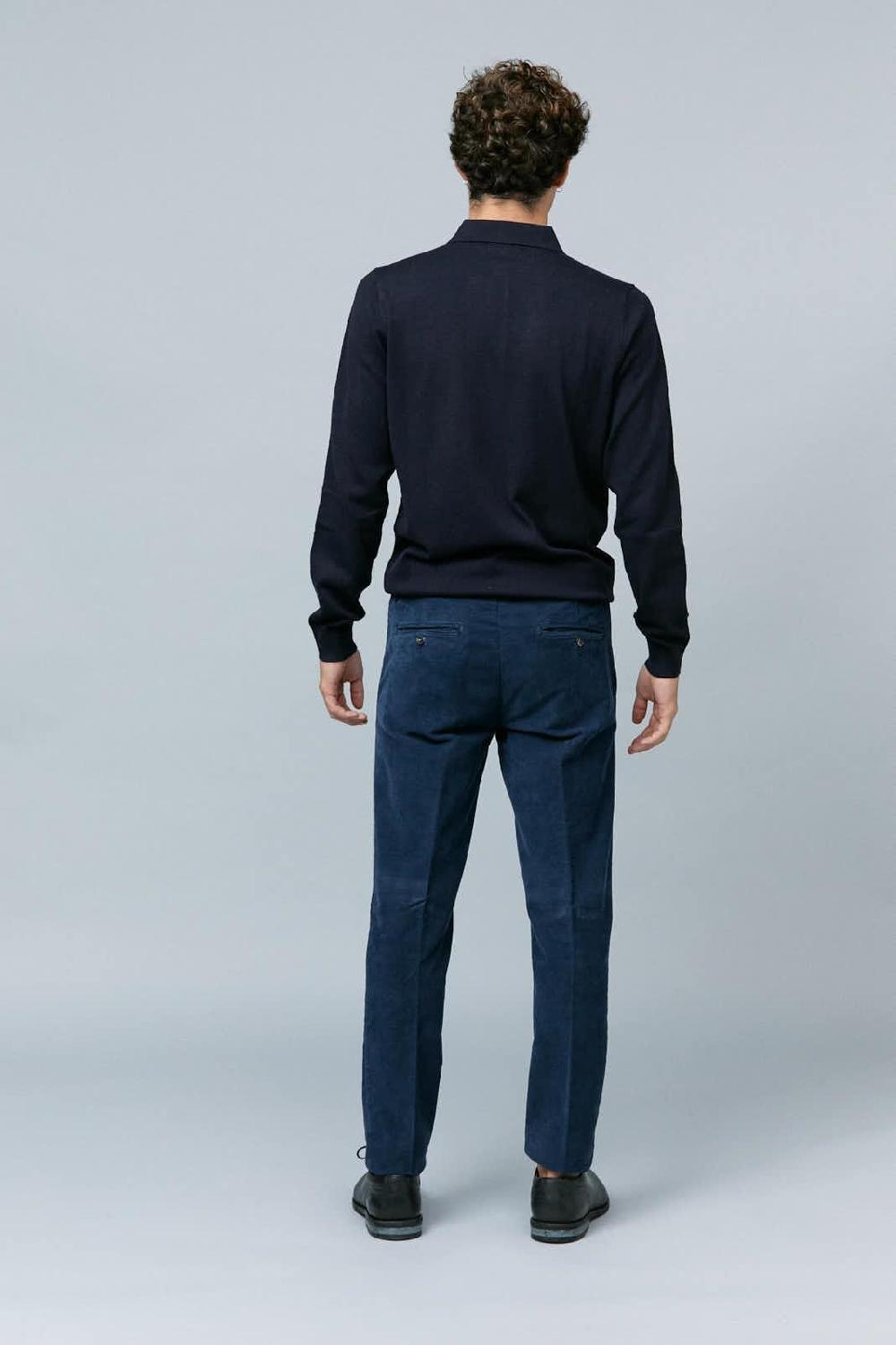 Antonio miro PANTALÓN PITILLO MICROPANA MARINO Rebajas top
