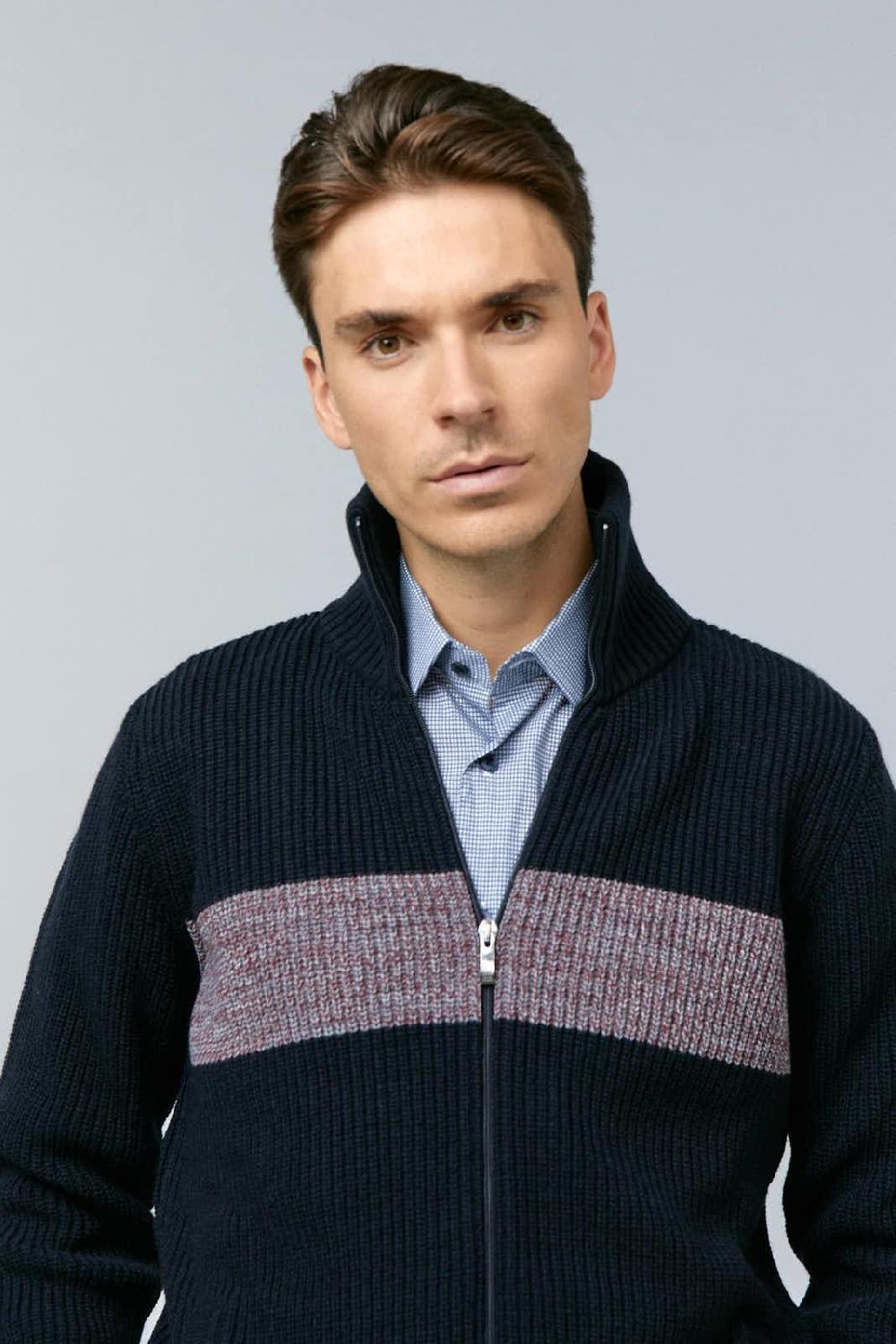 Antonio miro CHAQUETA MARINO RAYA GRANATE Superdescuento