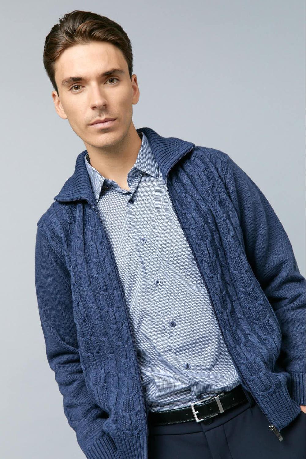 Antonio miro CHAQUETA PUNTO TRENZADA Grandes descuentos
