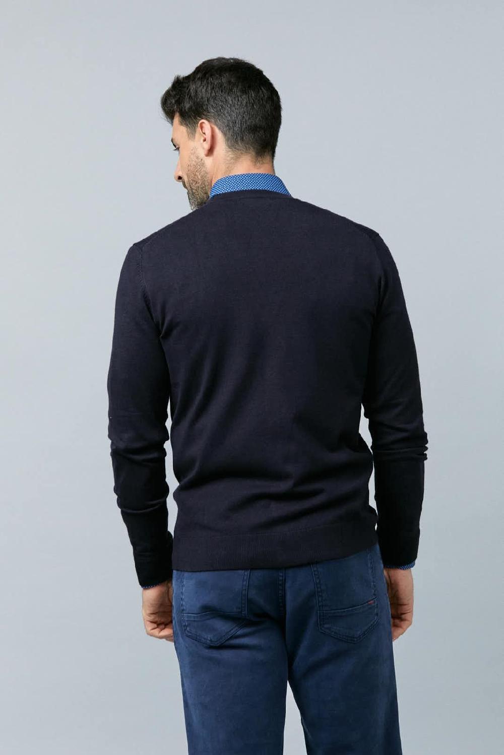 Antonio miro CHAQUETA CARDIGAN NAVY Precios de Black Friday