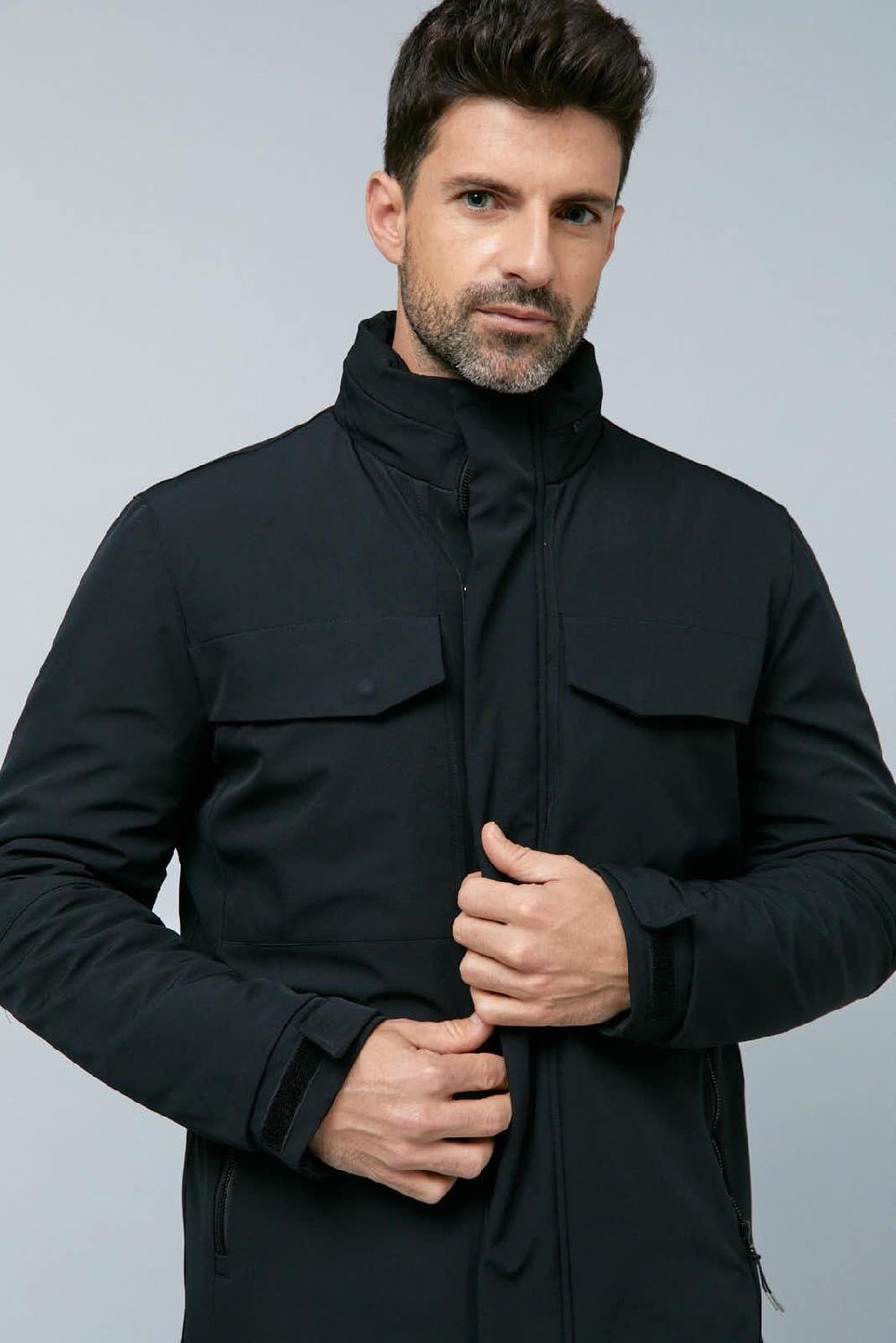 Antonio miro ANORAK NEGRO CAPUCHA Outlet online