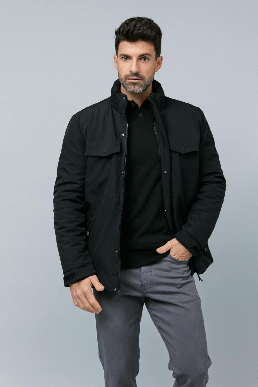 Antonio miro ANORAK NEGRO CAPUCHA Outlet online