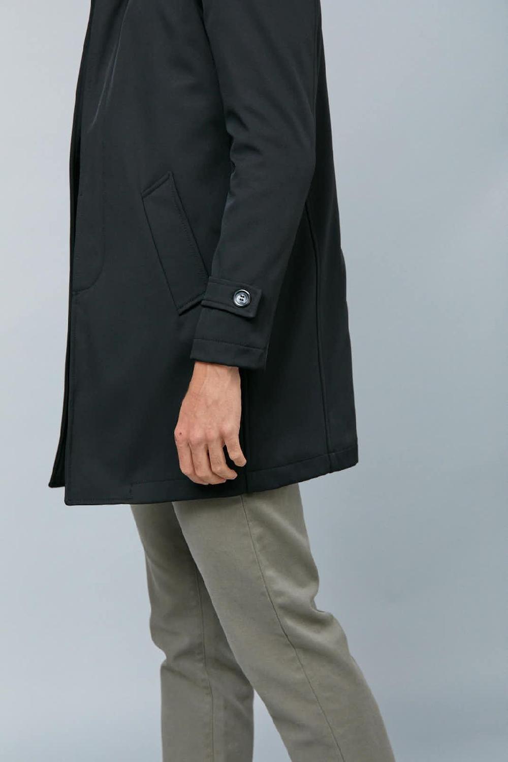 Antonio miro GABARDINA NYLON NEGRA Rebajas