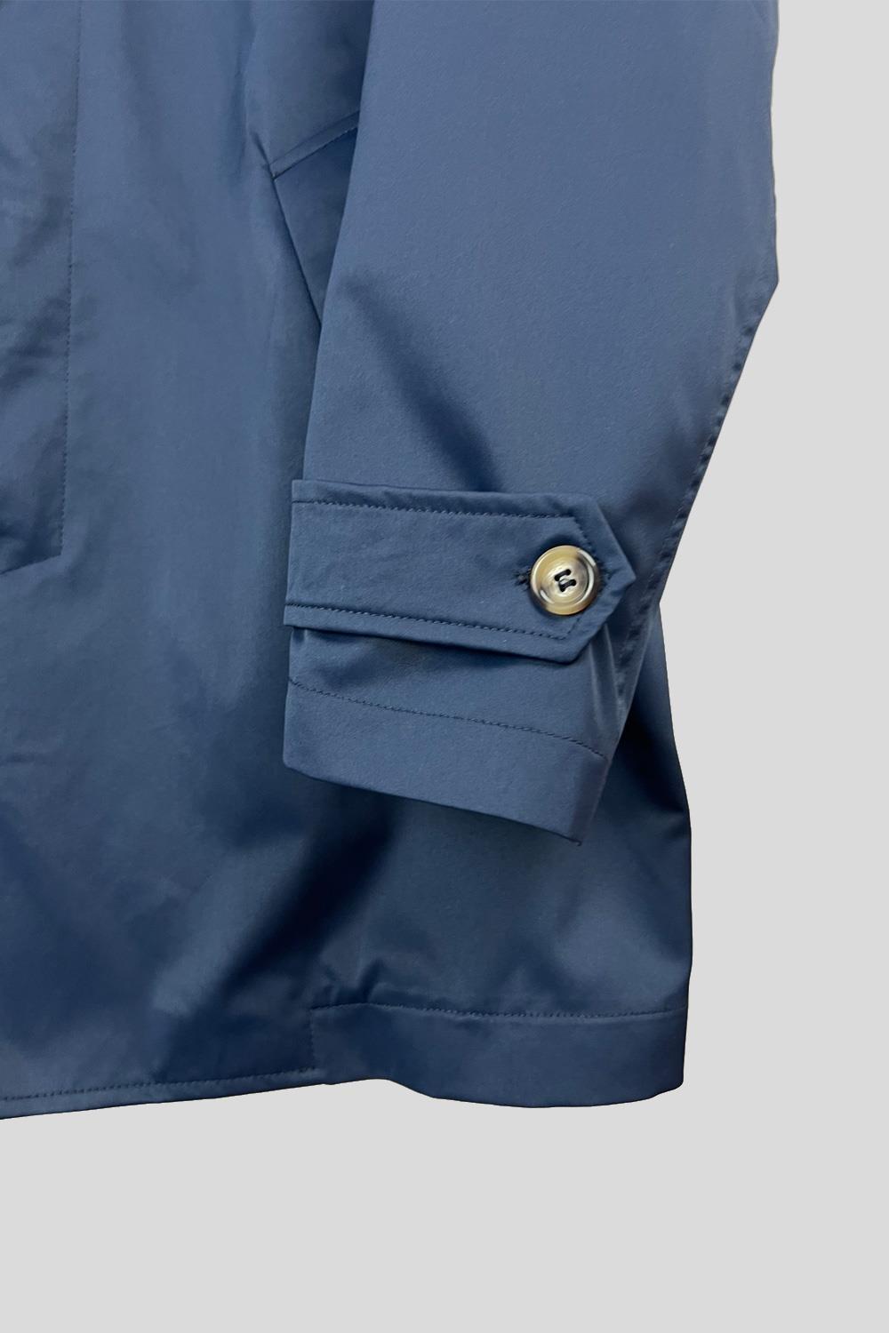 Antonio miro PARKA AZUL POLYESTER Rebajas baratas