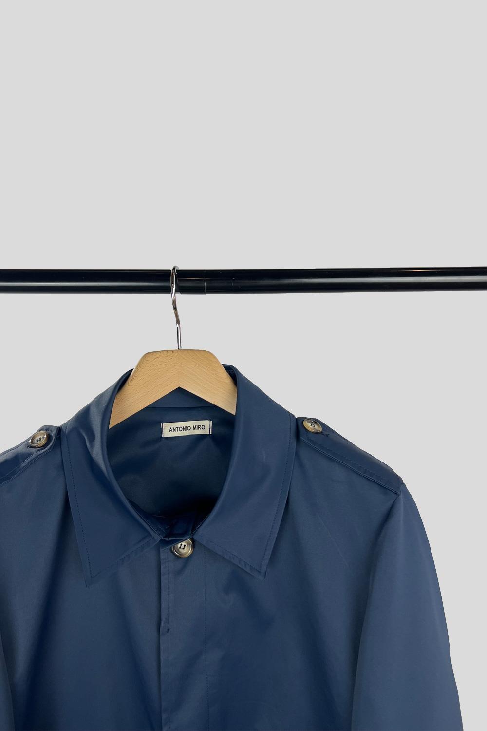 Antonio miro PARKA AZUL POLYESTER Rebajas baratas