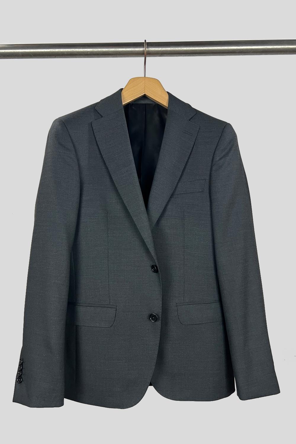 Antonio miro TRAJE LANA GRIS ESTRUCTURA Tienda